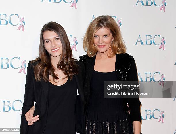 Rose Gilroy and Rene Russo attend the 2015 Talk Of The Town Gala at The Beverly Hilton Hotel on November 21, 2015 in Beverly Hills, California.