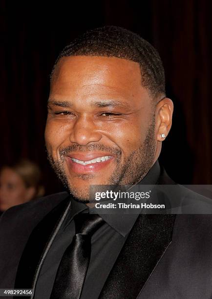 Anthony Anderson attends the 2015 Talk Of The Town Gala at The Beverly Hilton Hotel on November 21, 2015 in Beverly Hills, California.