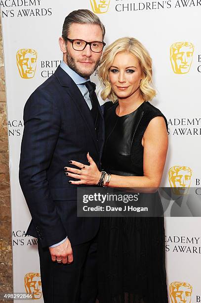 Denise Van Outen and Eddie Boxshall attend the British Academy Children's Awards at The Roundhouse on November 22, 2015 in London, England.