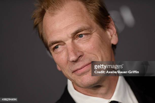 Actor Julian Sands arrives at the LACMA 2015 Art+Film Gala Honoring James Turrell And Alejandro G Inarritu, Presented By Gucci at LACMA on November...