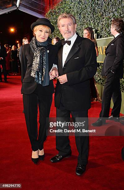 Zoe Wanamaker and Gawn Grainger arrive at The London Evening Standard Theatre Awards in partnership with The Ivy at The Old Vic Theatre on November...