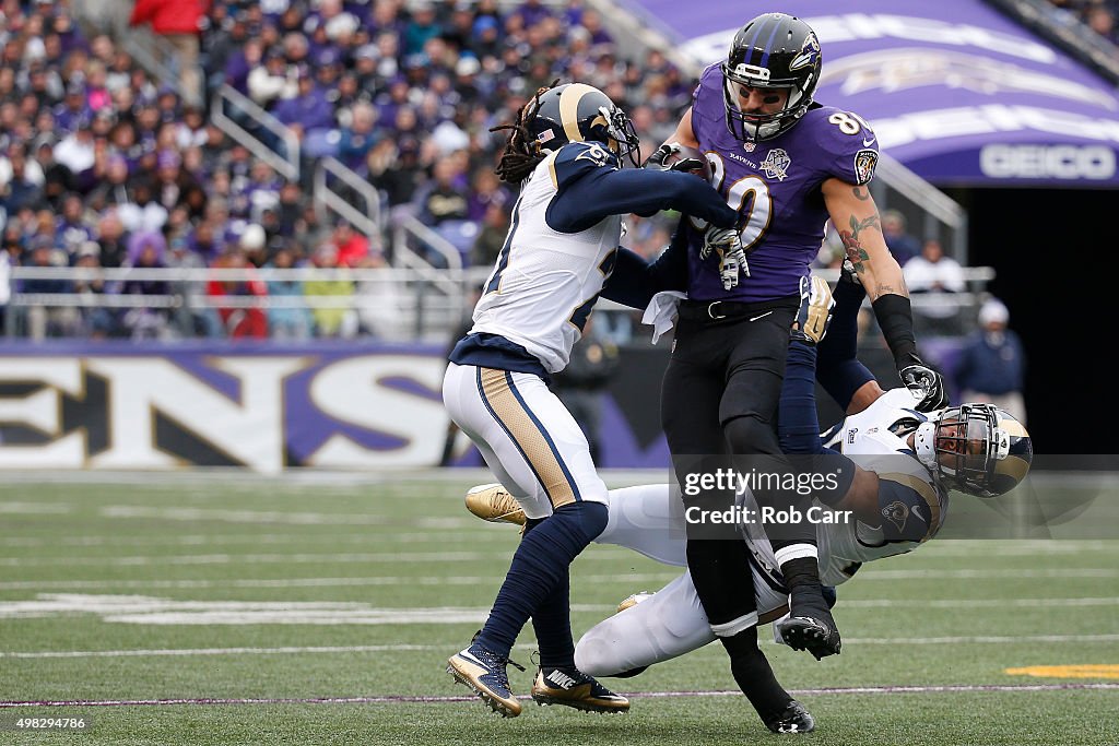 St Louis Rams v Baltimore Ravens