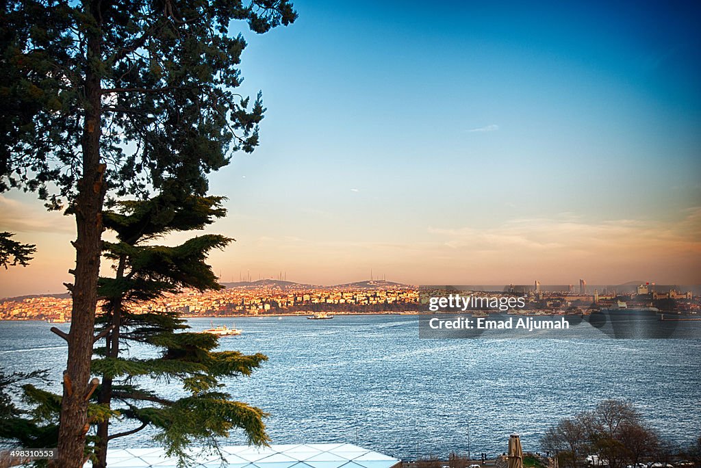 View of the Sea of Marmara from Topkapi Palace