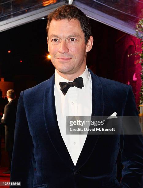 Dominic West arrives at The London Evening Standard Theatre Awards in partnership with The Ivy at The Old Vic Theatre on November 22, 2015 in London,...