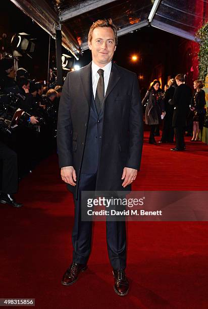 Stephen Campbell Moore arrive at The London Evening Standard Theatre Awards in partnership with The Ivy at The Old Vic Theatre on November 22, 2015...