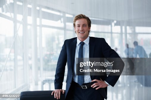 Portrait of confident businessman Portrait of confident businessman
