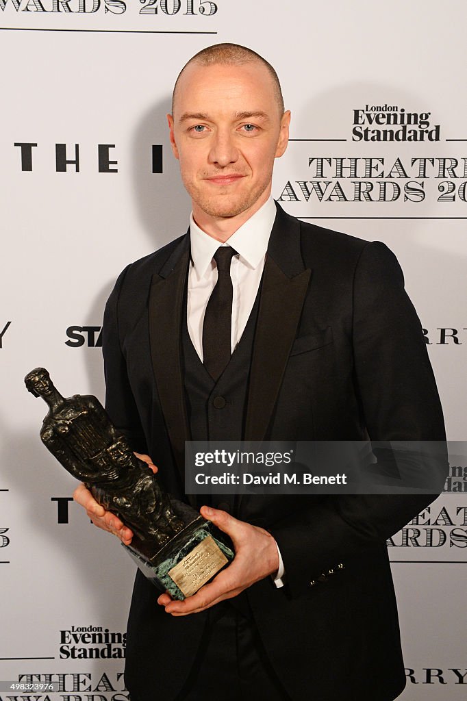 The London Evening Standard Theatre Awards In Partnership With The Ivy - Winners Boards