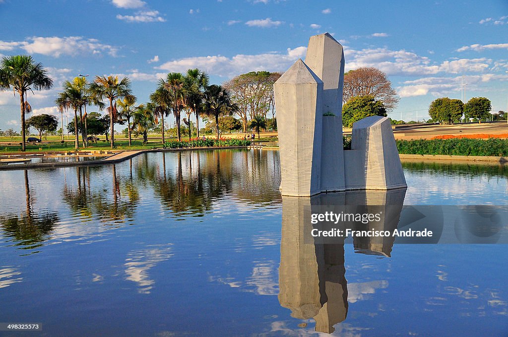 Praça dos cristais - Square crystals of Brasilia