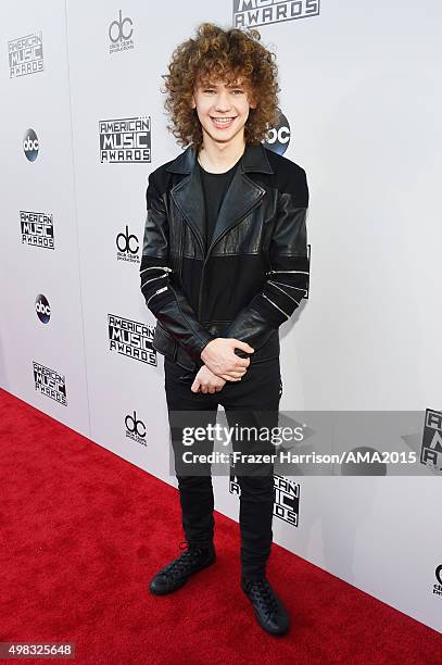 Musician Francesco Yates attends the 2015 American Music Awards at Microsoft Theater on November 22, 2015 in Los Angeles, California.