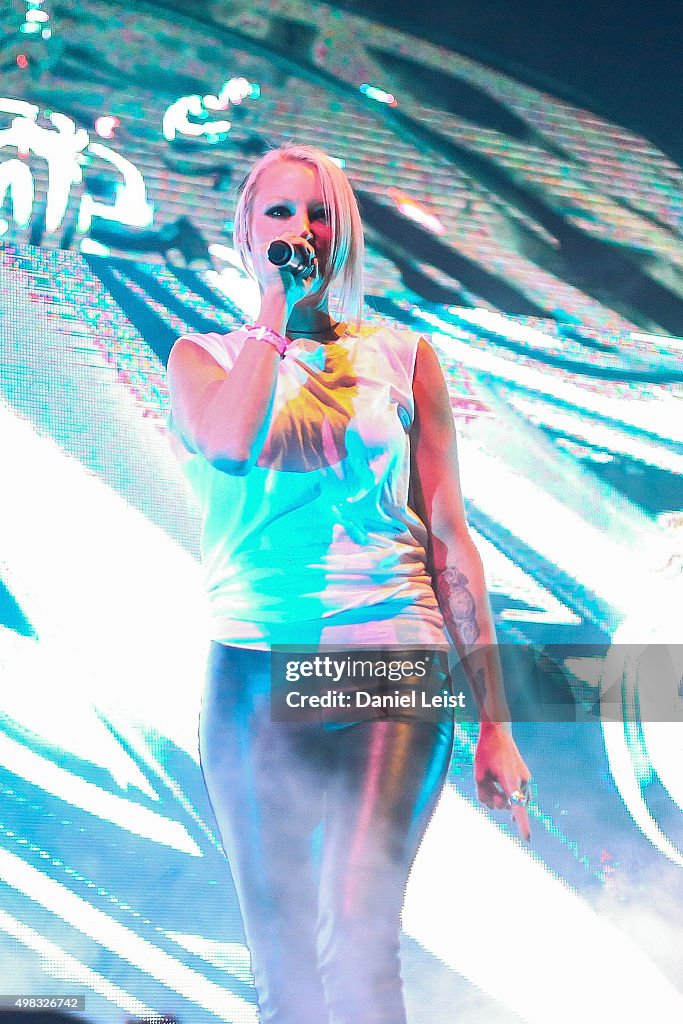 Gareth Emery Performs At The Shrine Expo Hall