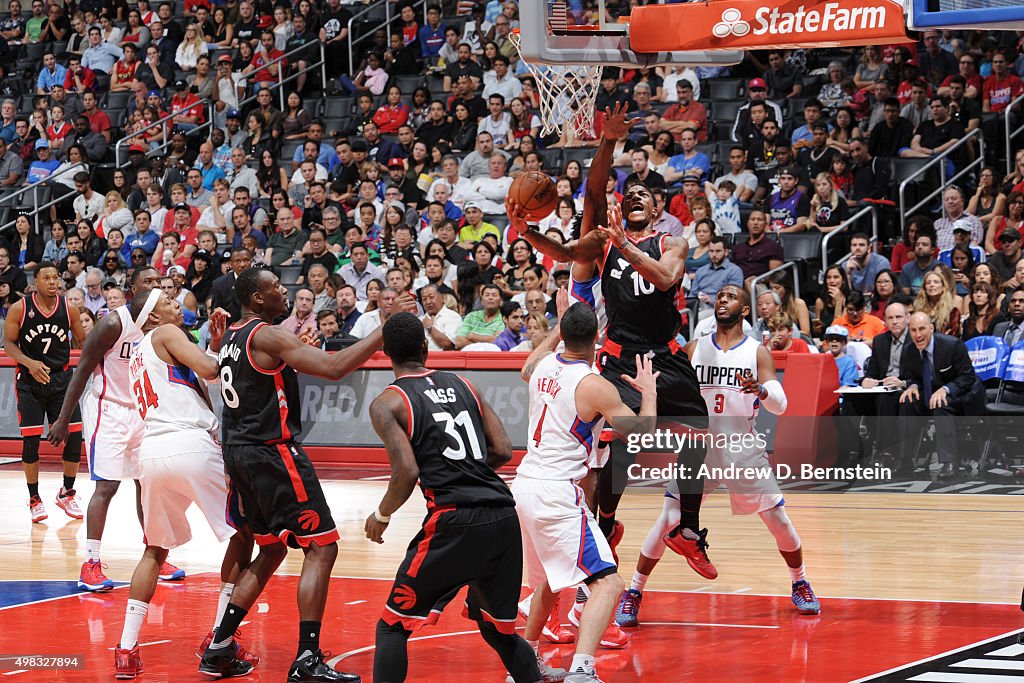 Toronto Raptors v Los Angeles Clippers