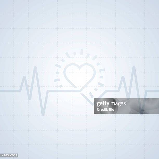 heart trace background - taking pulse stock illustrations