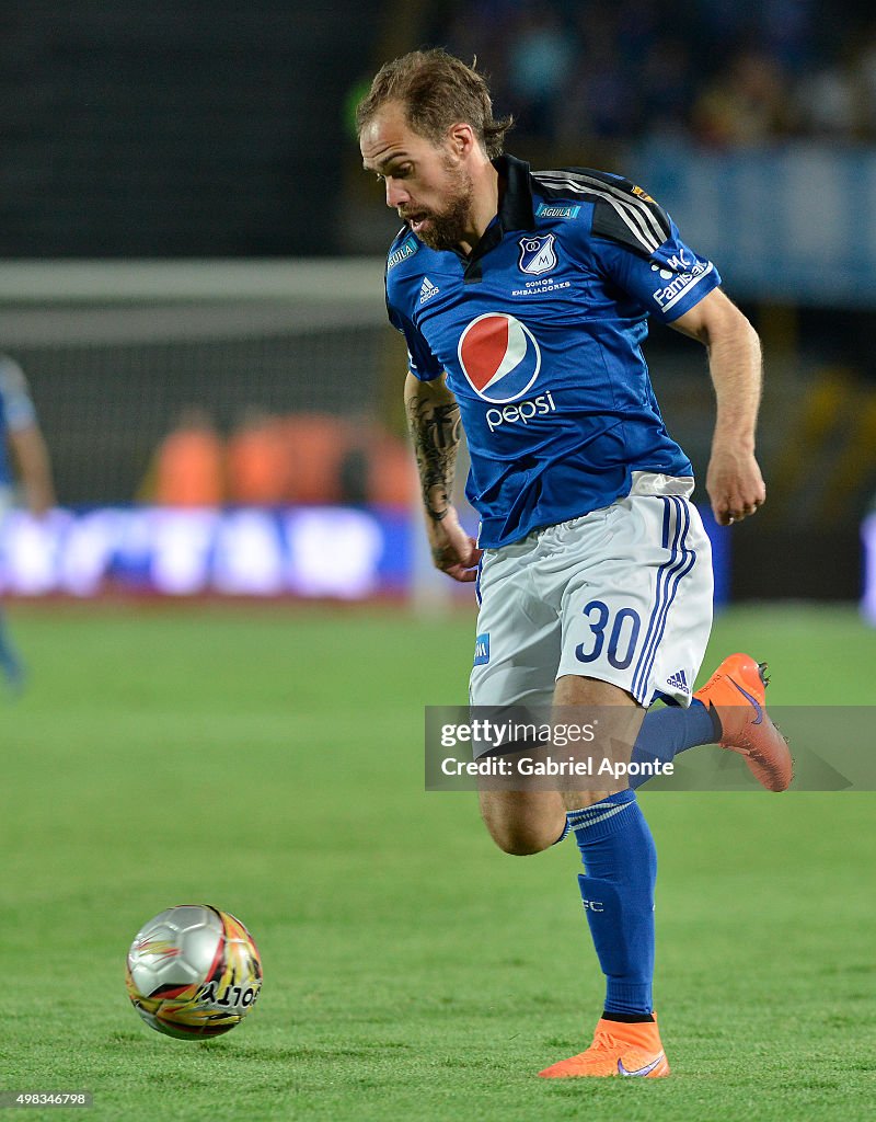 Millonarios v Independiente Santa Fe - Liga Aguila II 2015