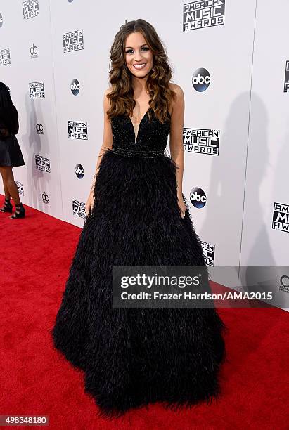 Miss America 2016 Betty Cantrell attends the 2015 American Music Awards at Microsoft Theater on November 22, 2015 in Los Angeles, California.