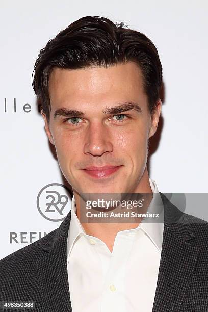 Actor Finn Wittrock attends Killer Films' 20th Anniversary Celebration, presented by Refinery29 in partnership with Rag & Bone, at The Django at the...
