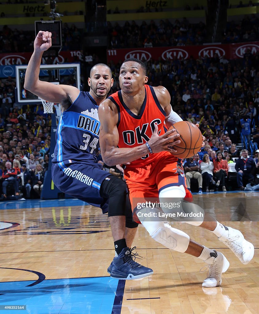 Dallas Mavericks v Oklahoma City Thunder