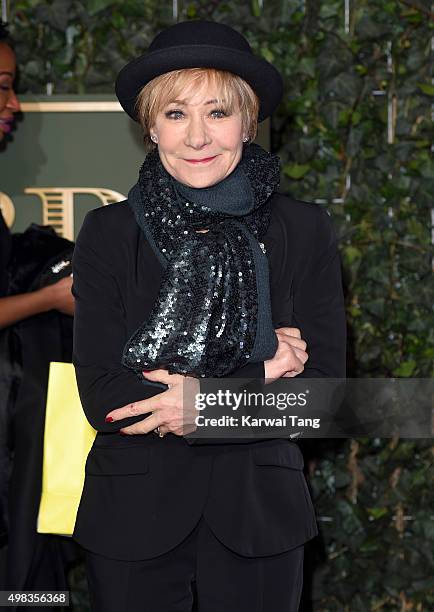 Zoe Wanamaker attends the Evening Standard Theatre Awards at The Old Vic Theatre on November 22, 2015 in London, England.