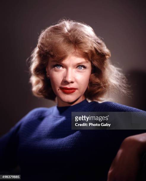 American actress Anne Francis , Los Angeles, 1963.