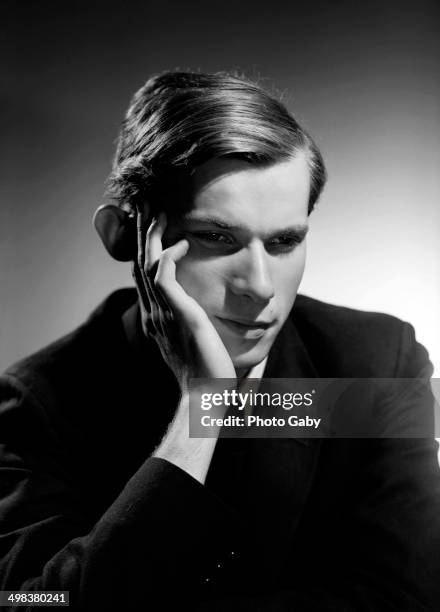 Canadian pianist Glenn Gould , Toronto, Canada, 1956.