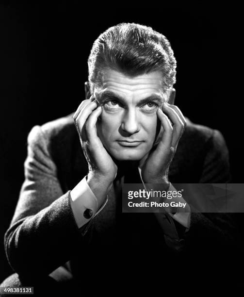 French actor Jean Marais , Paris, 1955.