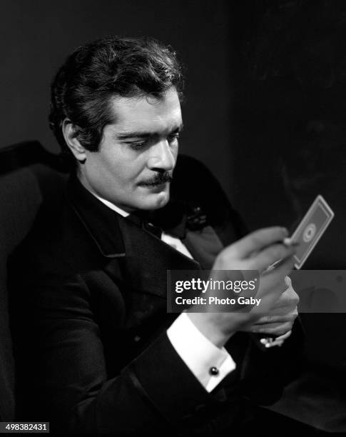 Egyptian actor Omar Sharif, Montreal, Canada, 1968.