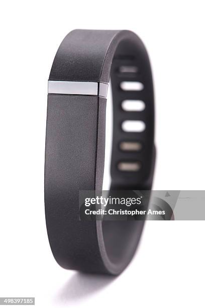 fitbit flex - activity and sleep tracker - fitbit stock pictures, royalty-free photos & images