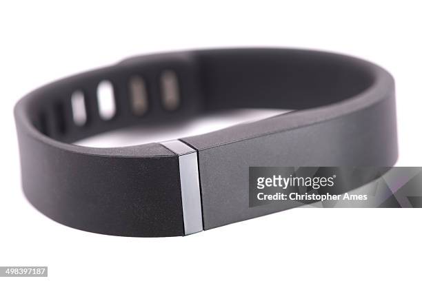 fitbit flex - activity and sleep tracker - fitbit stock pictures, royalty-free photos & images