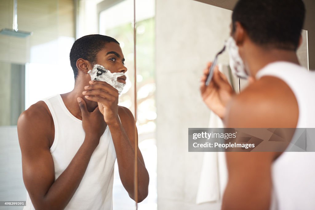 Getting rid of stubborn stubble