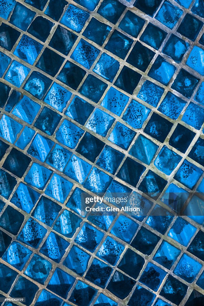 Tile, Mosaic, Glass, Luang Prabang, Laos