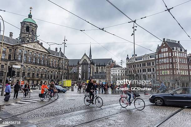 amsterdam, niederlande - dam stock-fotos und bilder