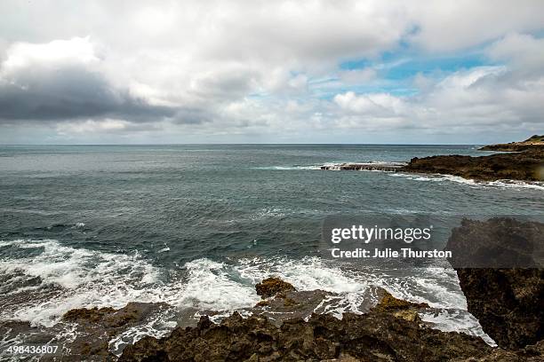 world ocean day - waianae_hawaii stock pictures, royalty-free photos & images