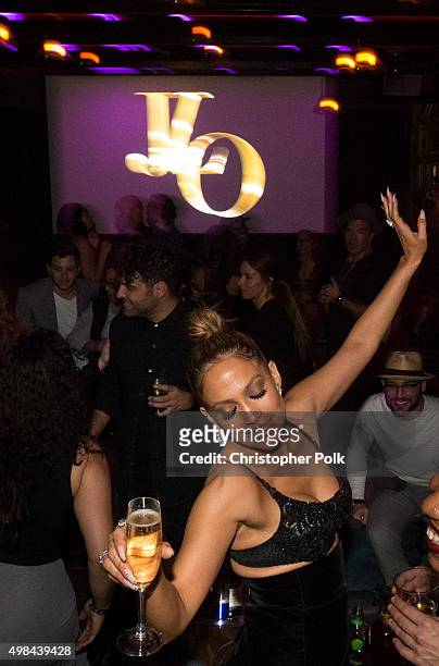 Actress/recording artist Jennifer Lopez attends Jennifer Lopez’s 2015 American Music Awards After Party hosted by CÎROC with Cross Pens on November...