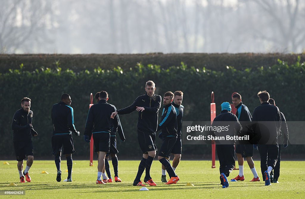 Arsenal Training Session