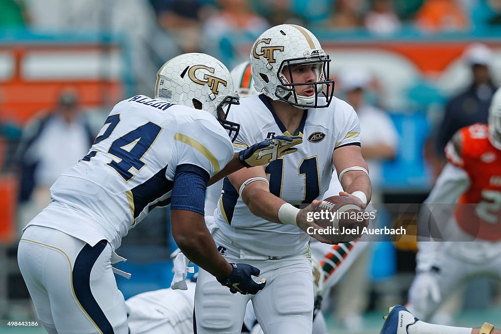 Georgia Tech v Miami