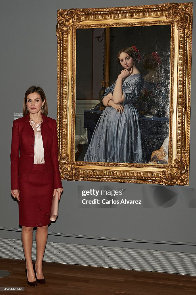 Queen Letizia of Spain Visit Prado Museum