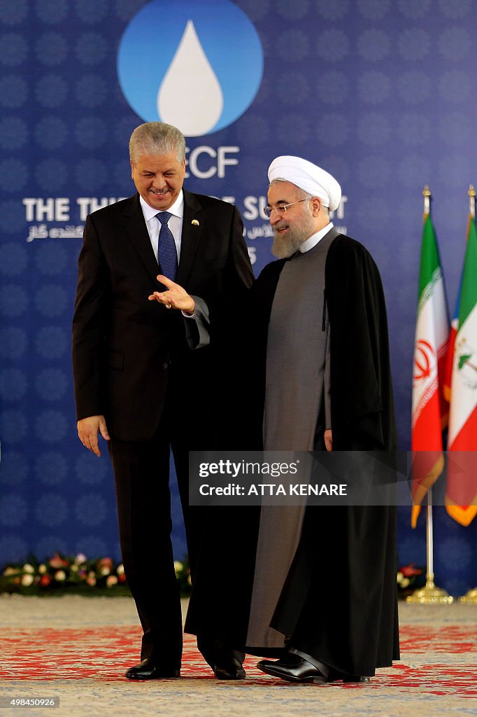 IRAN-ENERGY-GAS-GECF-SUMMIT