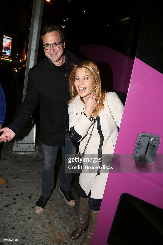 Celebrities Visit Broadway - November 22, 2015