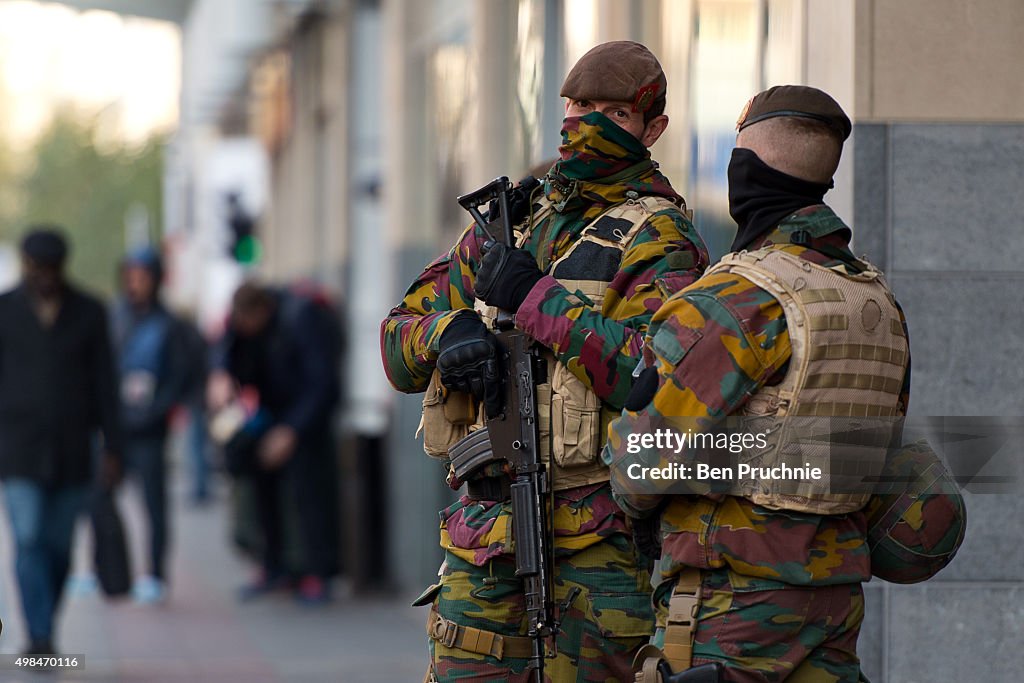 Brussels On High Alerts As Terror Threat Closes The Belgian Capital