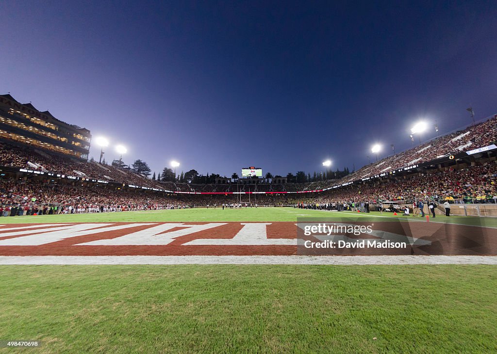 Oregon v Stanford