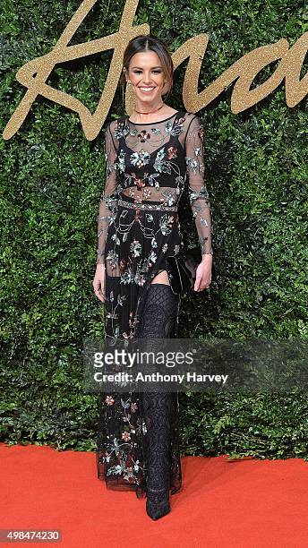 Cheryl Fernandez Versini attends the British Fashion Awards 2015 at London Coliseum on November 23, 2015 in London, England.