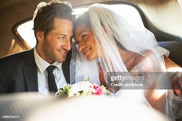 never want to let you go - just married car stock pictures, royalty-free photos & images