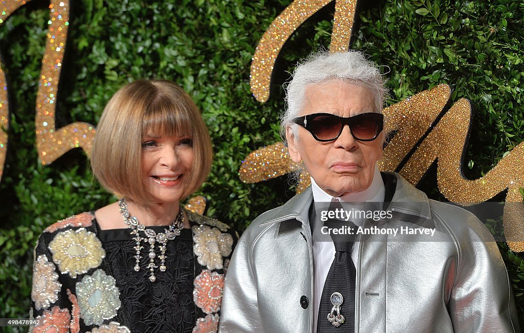 British Fashion Awards 2015 - Red Carpet Arrivals