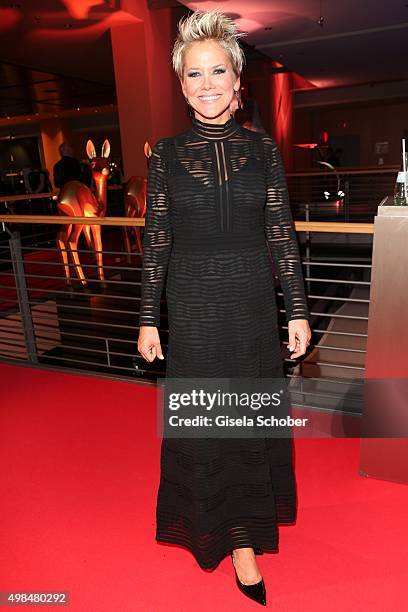 Inka Bause during the Bambi Awards 2015 at Stage Theater on November 12, 2015 in Berlin, Germany.