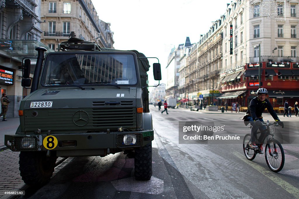 Brussels On High Alerts As Terror Threat Closes The Belgian Capital