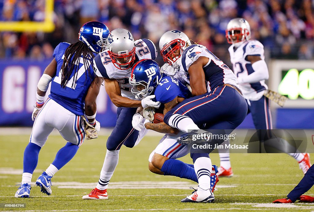 New England Patriots v New York Giants