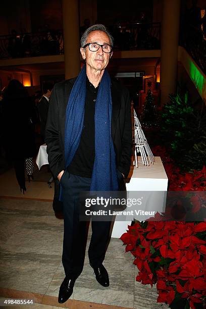 Thierry Lhermitte attends 20th edition of ' Les Sapins de Noel des Createurs' - Designer's Christmas Trees Auction to benefit Avec Foundation at...