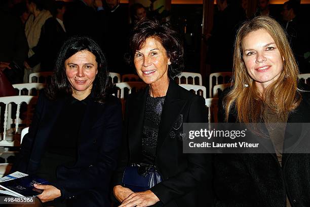 Sylvie Rousseau attends 20th edition of ' Les Sapins de Noel des Createurs' - Designer's Christmas Trees Auction to benefit Avec Foundation at...