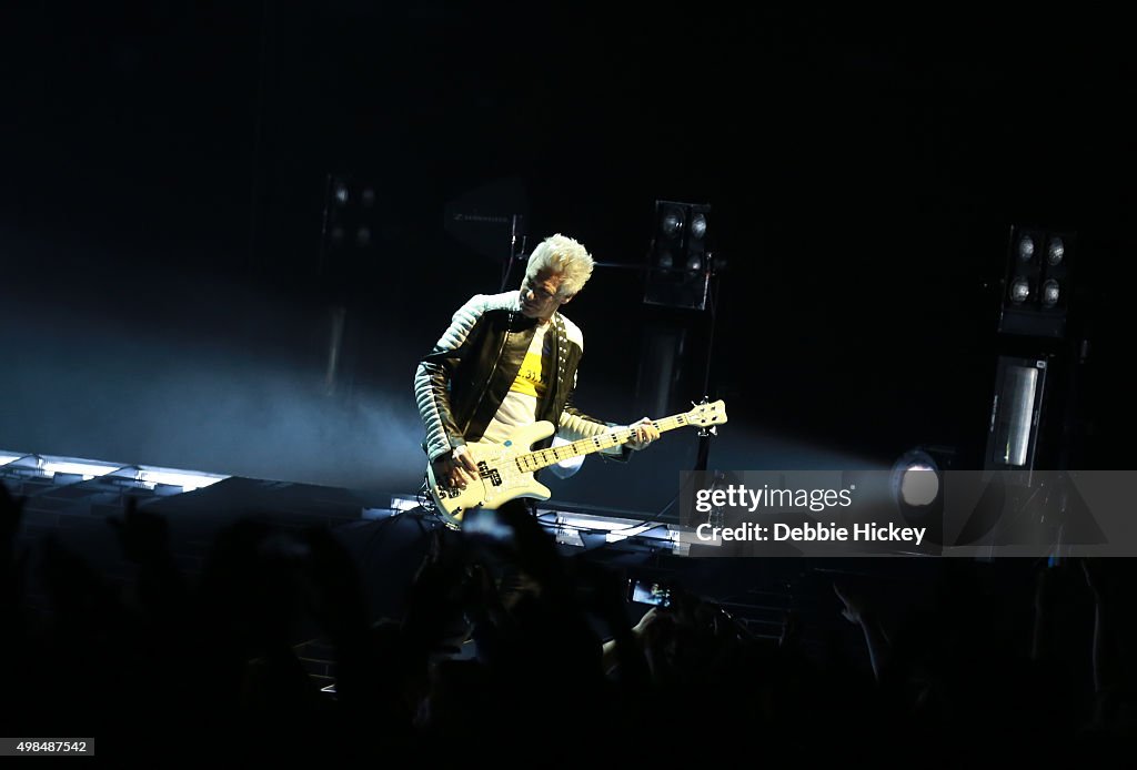 U2 Perform At The 3 Arena