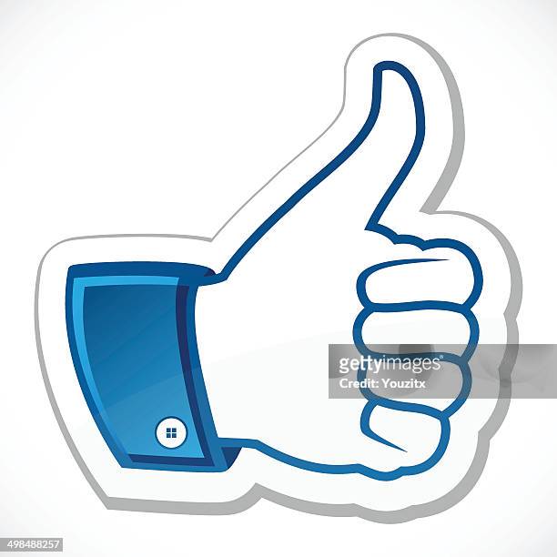 i like, thumb up - word meaning stock illustrations