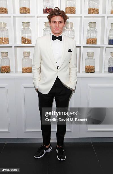 Oliver Cheshire attends the British Fashion Awards official afterparty hosted by St Martins Lane and sponsored by Ciroc Vodka at St Martins Lane on...
